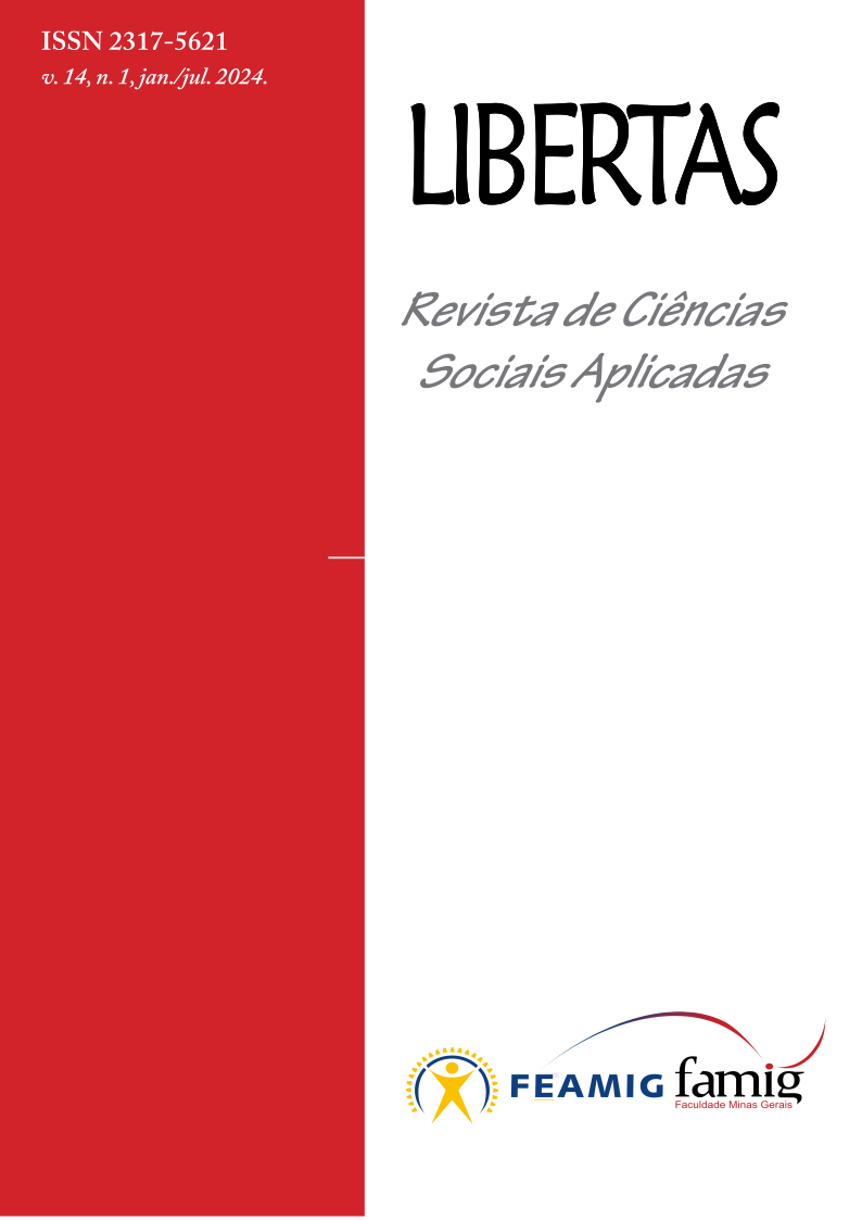 					Visualizar v. 14 n. 1 (2024): LIBERTAS: Revista de Ciências Sociais Aplicadas
				