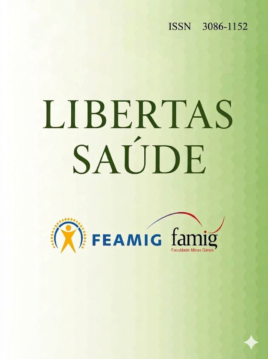 Capa revista Libertas Saúde Feamig Famig.