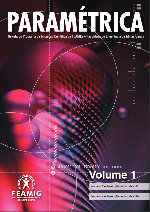 					Visualizar v. 1 n. 1 (2008): Paramétrica: Revista do Programa de Iniciação Científica da FEAMIG
				